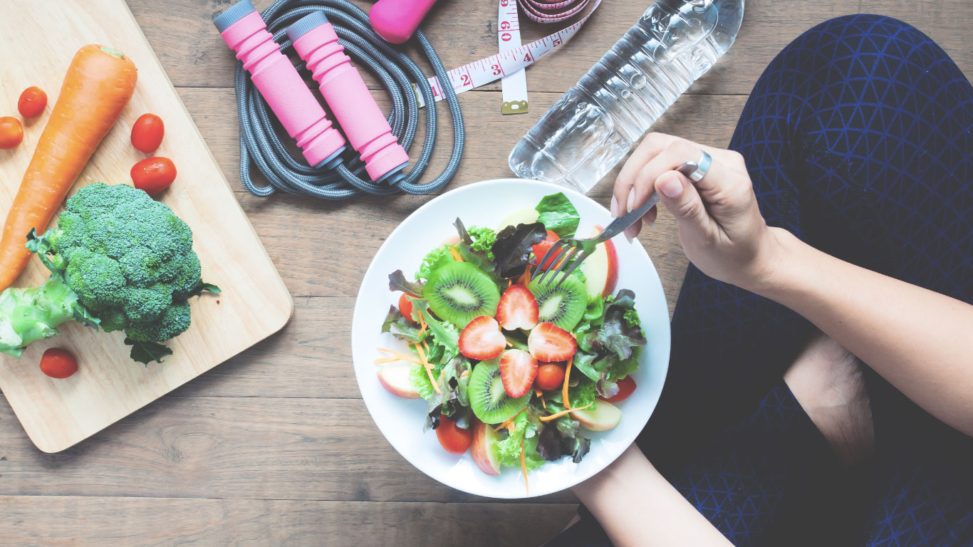 La Salud Es El Resultado De Una Buena Alimentación Y Ejercicio 8681